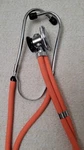 Stethoscope Sprague Rappaport Passion Pink Dual Tube 122 Prestige Medical 30". Fixed Price $15.00.