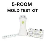 5-ROOM Mold Test Kit, Air & Surface Samples. Fixed Price $99.99.