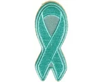 Choose Color Ribbon Awareness Iron Patch Breast / Ovarian Cancer Child Abuse. Fixed Price $5.84.