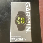 Garmin Voactive 5 Gps Bluetooth Smartwatch. 42MM - Black Silicone Band. Fixed Price $152.00.