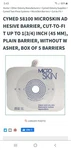 New (5 Per Box) Two-piece Plain Cymed Microskin Adhesive Barriers 58100 Ostomy. Fixed Price $15.00.
