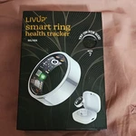Livup Smart Ring Silver Size 7 Sleep Heart Rate SPO2 Water-resistant Tracker. Fixed Price $37.50.