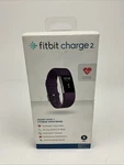 Fitbit Charge 2 Heart Rate Fitness Wristband Plum Small. Fixed Price $54.99.