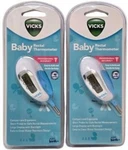 Vicks V934 Baby Rectal Thermometer 10 Second Reading Professional Accuracy 2 Pk. Fixed Price $12.95.