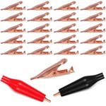 20 Pack Micro Toothless Alligator Test Clips Small Solid Copper. Fixed Price $13.83.