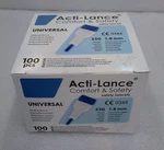 Acti-lance 7156 23 G X 1.8 Mm Depth, Button Activated Safety Lancet, Universal. Fixed Price $19.99.