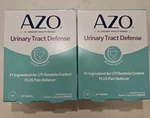 Azo Urinary Tract Defense Antibacterial Protection 24 Tablets X2 Exp 01/2028. Fixed Price $16.14.