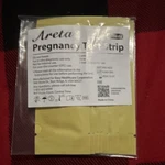 Areta Pregnancy Test Strip Analog Urine 10 Pack Exp 2026-12-31. Fixed Price $10.00.