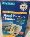 Lifesource Advanced Blood Pressure Monitor Manual Inflate UA-705VL Large Cuff. Fixed Price $34.95.