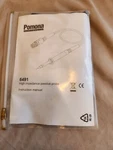 Pomona 6491 Modular Oscilloscope Probe 1:1 30MHZ, 39PF, 300VDC Catii. Fixed Price $45.00.