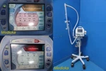 Newport Medical HT70 Ventilator W/ Cart, Air/oxygen Mixer & Hoses 35349. Fixed Price $2004.99.