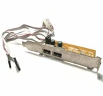 Asus Usb 1.1 / Mir 2-PORT Two Add-on Card With Cable For Computer Pc. Fixed Price $19.99.