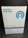 New Lets Get Checked Thyroid Testing Kit Sealed *read Exp*. Fixed Price $19.95.
