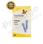 Freestyle 28 Gauge Diabetic Lancets 100CT New And Sealed **usa Seller**. Fixed Price $8.99.
