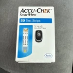 New Accu-chek Smartview 50 Strips Sealed Glucose Self Testing See Pics. Fixed Price $44.95.