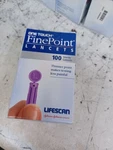 Diabetes Lifescan One Touch Fine Point Lancets 100 Pack Sealed Box. Fixed Price $14.00.