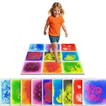 Liquid Sensory Floor Tiles For Kids Ages 3+, 12" Step-on With N.... Fixed Price $95.71.