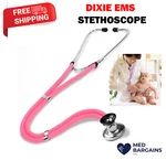 Sprague-rappaport Type Two Tube Stethoscope Dixie Ems Frosted Pink. Fixed Price $12.95.