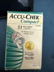 51 Blood Glucose Test Strips Roche Sealed. Fixed Price $25.00.