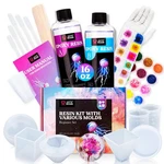 Lets Resin Epoxy Kits And Molds Complete Set, 16OZ Art With. Fixed Price $42.34.