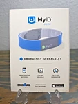 Myid Ironman Medical Alert Emergency Bracelet Nib Endevr Sport Triathlon Qr. Fixed Price $14.94.