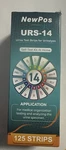 Newpos URS-14 Urine Teat Strips For Urinalysis 125 Brand Sealed. Fixed Price $11.99.