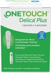 Onetouch Delica Lancet 33G (100 Count). Fixed Price $29.47.