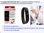 Ichoice Med-reminder Plus With Smart Notifications Vibrates, Displays Medication. Fixed Price $72.61.