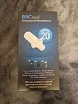 Bactrack Professional Breathalyzer Mouthpieces, Pack 20. Fixed Price $8.00.