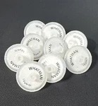 (9) Whatman Syringe Filter Ptfe 1.0 Pore Size 25MM Diameter. Fixed Price $31.25.