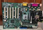 Supermicro P4SGA+ Ge Motherboard Intel 2.40GHZ 512MB Ram, H/s Fan Working. Fixed Price $150.00.