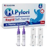 Pylori Test Kit: 2 Pcs Fast & Highly Accurate Easy To Use Read Helicobacte. Fixed Price $34.11.