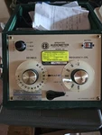 Eckstein Bros. Miniature Audio Meter Model 60A W/ Orig Headphones,case, Tested. Fixed Price $232.75.
