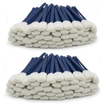 Wellgler's 100PCS Foam Cleaning Swabs,square Rectangle Navy BLUE100. Fixed Price $24.64.