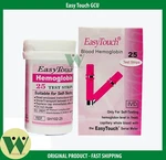 1 Box 25 Strips-easy Touch Blood Hemoglobin Level Test. Fixed Price $55.99.
