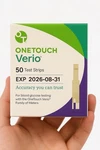 Onetouch Verio 50 Test Strips Exp. 08/2026 Factory Sealed Fast Ship. Fixed Price $26.99.