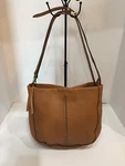 Olivia + Joy Convertible Crossbody Saddle Bag Pebble Leather Brown Purse. Fixed Price $42.00.