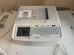 Mckesson Lumeon Burdick 150C 12-LEAD Ekg Machine W/ Cart, Electrodes & Paper. Fixed Price $2800.00.