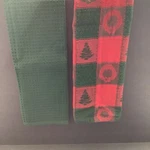 Set Of 2 Kay Dee Designs Christmas Waffle Weave Cotton Kitchen Towels. Fixed Price $12.95.