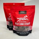 Koha (2 Pack) Beef Lung Strips All Natural Treats Air-dried 3.25 Oz Bb 06/27. Fixed Price $15.68.
