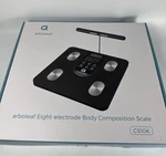 Arboleaf CS10K 8 Electrode Body Composition Smart Digital Scale Blacknew Openbox. Fixed Price $49.50.