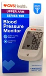 Cvs Health Upper Arm Series 100 Blood Pressure Monitor 8.7"-16.5" Cuff F/ship. Fixed Price $21.50.