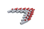 Ge Healthcare, Marquette Banana Alligator Clip Adapters ADAK10 - Pack Of. Fixed Price $32.85.
