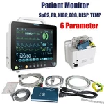Carejoy Icu/ccu 12'' Patient Monitor Vital Signs SPO2 Pr Nibp Ecg Resp Temp Usa. Fixed Price $410.30.