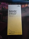 Ketostix Reagent Strips #2881 Urinalysis Ketones 100. Fixed Price $10.00.