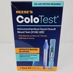 Reese's Colotest - Immunochemical Fecal Occult Blood Exp. 11/25 Or Better. Fixed Price $22.78.