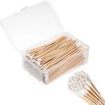 Norme 6 500 Pcs Long Cotton Swabs With Wooden Handles Inch, Round Tip. Fixed Price $13.20.