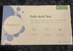 Everlywell Folic Acid Test Brand New Unopened. Fixed Price $29.00.