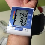 Health BP3MY1-2ECVS Automatic Digital Wrist Blood Pressure Monitor With Case. Fixed Price $18.00.