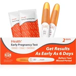 Ihealth Pregnancy Test 2-PACK Ultra Sensitive Early Detection. Fixed Price $17.82.